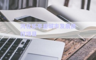 河北樂亭縣城市發(fā)展債權(quán)項(xiàng)目