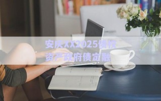 安慶XX2025債權(quán)資產(chǎn)政府債定融