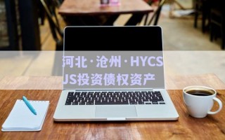 河北·滄州·HYCSJS投資債權(quán)資產(chǎn) 河北·滄州·HYCSJS投資債權(quán)資產(chǎn)